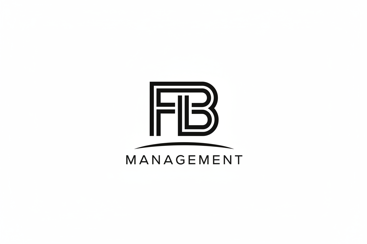 FB Management Logo - Black